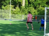 Laatste training S.K.N.W.K. JO10-1 van seizoen 2022-2023 (partijtje tegen de ouders) (80/165)